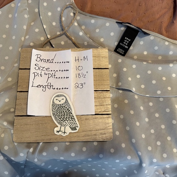 H&M polkadot blouse - Picture 7 of 7